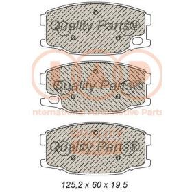 Comprar Juego de pastillas de freno de IAP QUALITY PARTS 704-12101 a bajo precio de 115,11 €