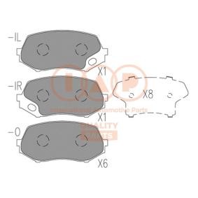 Bremsbeläge für ASTON MARTIN von IAP QUALITY PARTS