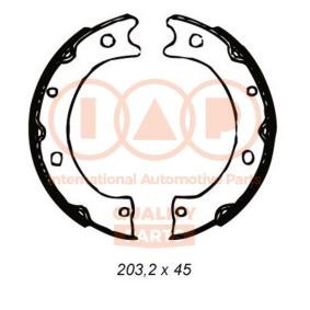Achetez des Mâchoires de frein à main IAP QUALITY PARTS 705-13022 à prix pour 87,00 €