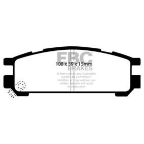 Bremsbeläge für SUBARU von EBC Brakes