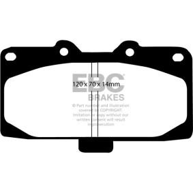 Bremsbeläge für SUBARU von EBC Brakes
