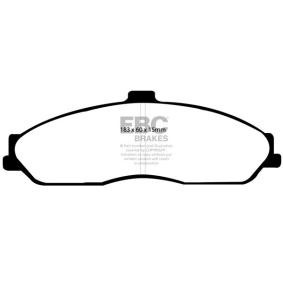 Compre Pastilhas de travão de EBC Brakes online para CORVETTE Cabriolet (C6) a preços moderados