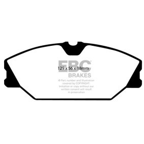 Acquista Kit pastiglie freni da EBC Brakes DP41369R a buon mercato per soli 260,74 €