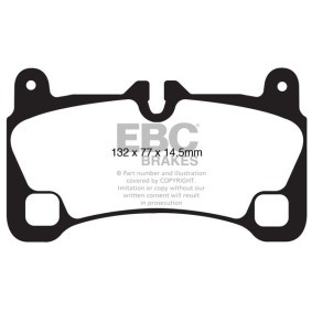 Köp Bromsbelägg av EBC Brakes DP41836R till det låga priset 1617243,37 kr