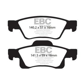 Bremsbeläge DP41872R von EBC Brakes günstig für 160,44 € online kaufen