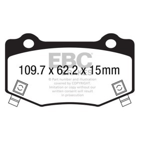 Bremsbeläge DP43023R von EBC Brakes günstig für 233,03 € online kaufen