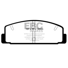 Bremsbeläge DP4729R von EBC Brakes günstig für 227,48 € online kaufen