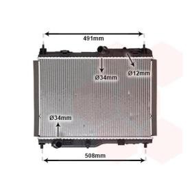 Achetez des Radiateur de chez VAN WEZEL en ligne pour Tourneo Courier V769 MPV (N1P) à prix modérés