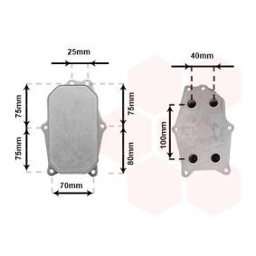 Acquista Radiatore olio motore da VAN WEZEL 37013707 a buon mercato per soli 72,58 €