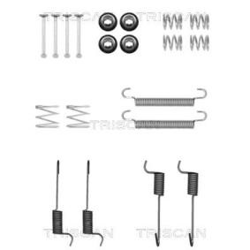 Compre Kit de acessórios, maxilas do travão de TRISCAN online para GRANDLAND X (A18) a preços moderados