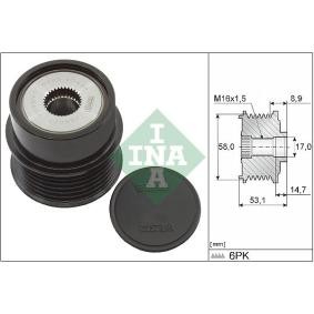 Köp Frihjulskoppling, generator av INA 535 0326 10 till det låga priset 2534,60 kr