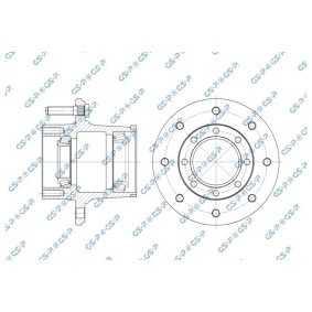 Acquista Cuscinetto ruota da GSP online per RAM 2500 Standard Cab Pickup (DJ) a prezzi moderati