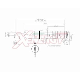 Osta Iskunvaimennin AP XENERGY:llä X025340 edullisesti hintaan 36,00 €