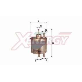 Kraftstofffilter für CHRYSLER von AP XENERGY