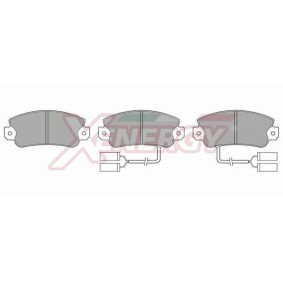 Bremsbeläge X40184 von AP XENERGY günstig für 76,83 € online kaufen