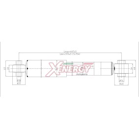 Osta Iskunvaimennin AP XENERGY:llä X404343 edullisesti hintaan 31,04 €