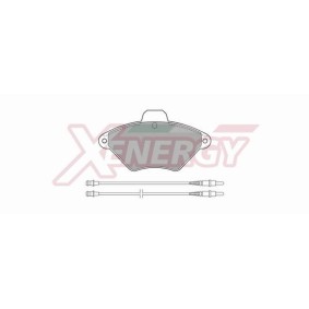 Osta Jarrupalat, levyjarru AP XENERGY:llä X40504 edullisesti hintaan 41,35 €