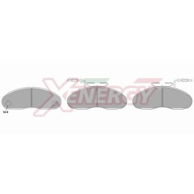 Bremsbeläge für NISSAN von AP XENERGY