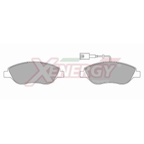 Bremsbeläge X41118 von AP XENERGY günstig für 69,19 € online kaufen