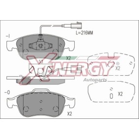 Bremsbeläge X41182 von AP XENERGY günstig für 51,65 € online kaufen