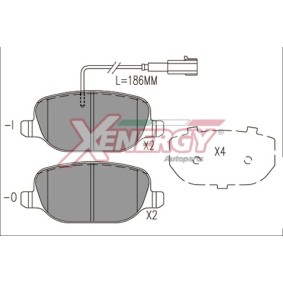 Bremsbeläge X41203 von AP XENERGY günstig für 75,39 € online kaufen