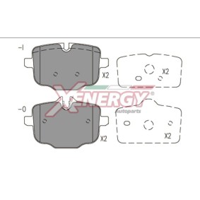 Bremsbeläge X41209 von AP XENERGY günstig für 55,48 € online kaufen