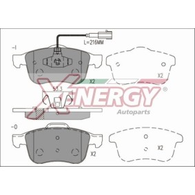 Bremsbeläge X41230 von AP XENERGY günstig für 60,90 € online kaufen