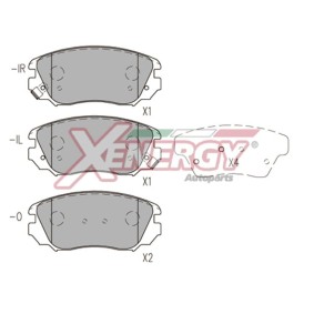 Bremsbeläge X41240 von AP XENERGY günstig für 56,40 € online kaufen