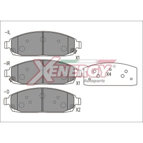 Bremsbeläge X41253 von AP XENERGY günstig für 90,14 € online kaufen