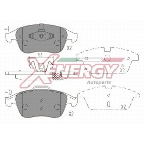 Bremsbeläge X41255 von AP XENERGY günstig für 57,64 € online kaufen
