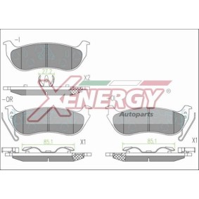Bremsbeläge X41259 von AP XENERGY günstig für 54,90 € online kaufen