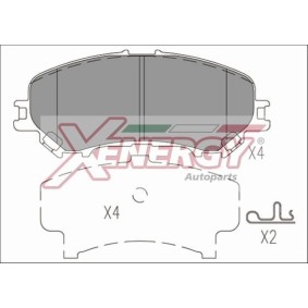 Bremsbeläge X41276 von AP XENERGY günstig für 67,09 € online kaufen