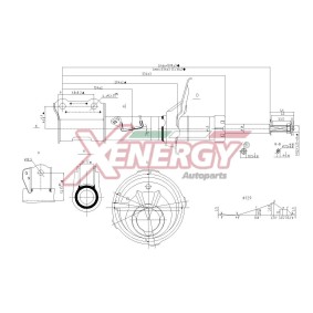 Osta Iskunvaimennin AP XENERGY:llä X500332 edullisesti hintaan 69,26 €