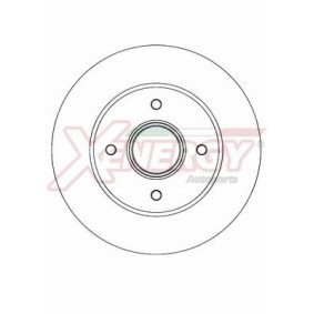Bremsscheibe X601354 von AP XENERGY günstig für 92,56 € online kaufen