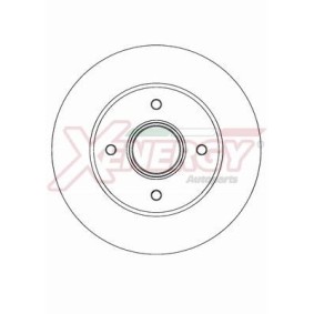Bremsscheibe X601354BS von AP XENERGY günstig für 44,37 € online kaufen