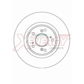 Bremsscheibe für HONDA von AP XENERGY