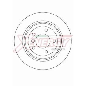 Bremsscheibe X602528 von AP XENERGY günstig für 114,31 € online kaufen