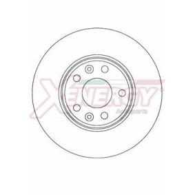 Bremsscheibe X602617 von AP XENERGY günstig für 125,08 € online kaufen