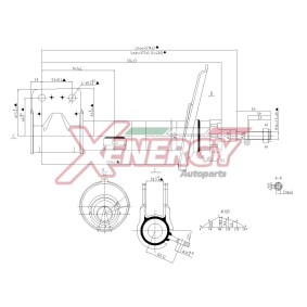 Osta Iskunvaimennin AP XENERGY:llä X734338 edullisesti hintaan 62,12 €