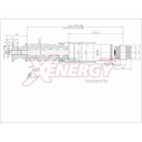 Køb Støddæmper af AP XENERGY X810344 til den lave pris 279,85 DKK