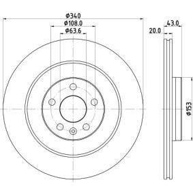 Bremsscheibe für POLESTAR von MINTEX