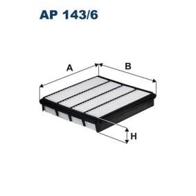 Acquista Filtro aria da FILTRON AP 143/6 a buon mercato per soli 26,52 €