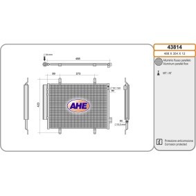 Acquista Condensatore climatizzatore da AHE 43814 a buon mercato per soli 214,23 €