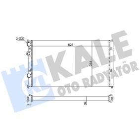 Köp Kylare av KALE OTO RADYATOR 346050 till det låga priset 1040,46 kr