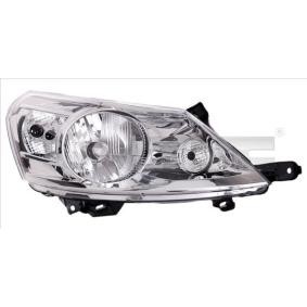 Compre Farol principal de TYC online para Proace Van / Carrinha (MDX_) a preços moderados