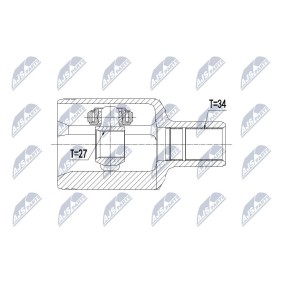 Compre Junta homocinética de NTY online para Classe C Coupe (C204) a preços moderados