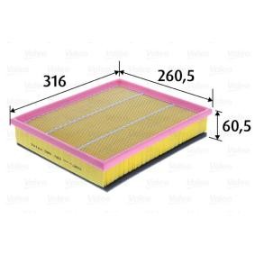Luftfilter 585783 von VALEO günstig für 12,65 € online kaufen