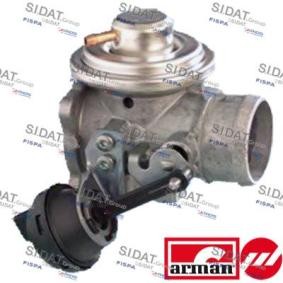 AGR-Ventil 83.621AS von SIDAT günstig für 102,25 € online kaufen