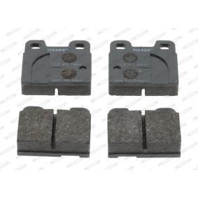Bremsbeläge FDB93 von FERODO günstig für 32,47 € online kaufen