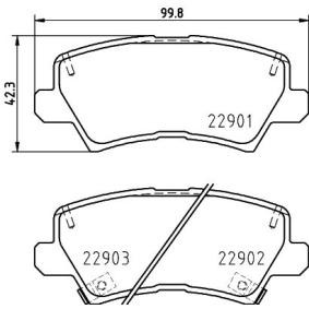 Bremsbeläge MDB4049 von MINTEX günstig für 34,46 € online kaufen